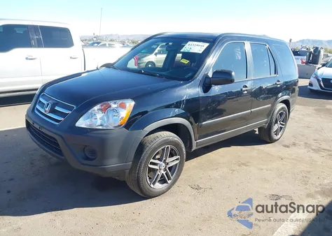 2005 Honda Cr-V Lx из США, поврежденный, VIN JHLRD68545C012756